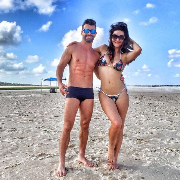 Jorge Souza e Laura Keller (Foto: Reprodução / Instagram)