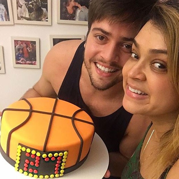 Rodrigo Godoy comemora aniversário com a mulher, Preta Gil (Foto: Instagram/ Reprodução)