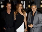 Cindy Crawford lança livro com presença de George Clooney em festa