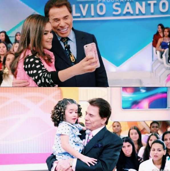 Maisa Silva e Silvio Santos (Foto: Reprodução/Instagram)