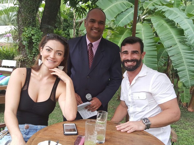 Laura e Jorge fazem degustação de buffet de seu casamento (Foto: R2assessoria / Divulgação)