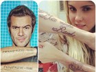 Max Porto comenta tatuagem de Bárbara Evans: 'Coisa muito séria'