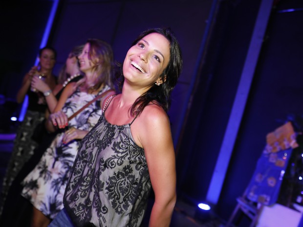 Juliana Knust em festa no Centro do Rio (Foto: Felipe Panfili/ Divulgação)