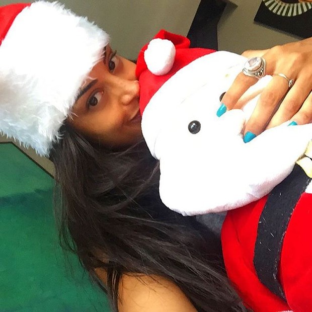 Aline Riscado deseja feliz Natal (Foto: Instagram/ Reprodução)
