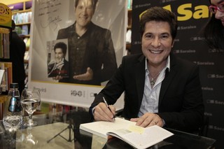 Lançamento do livro do cantor Daniel (Foto: Isac Luz / EGO)