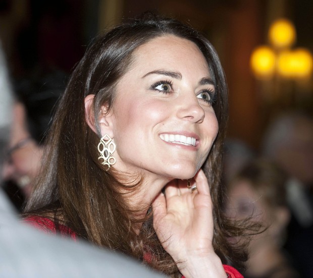 Kate Middleton em evento no Palácio de Buckingham  (Foto: Reuters)