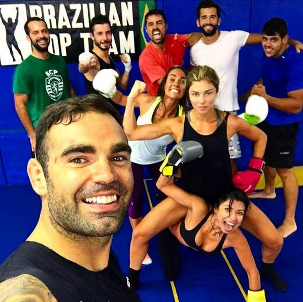 Francisca, Grazi Massafera e Anna Lima treinam juntas (Foto: Instagram / Reprodução)