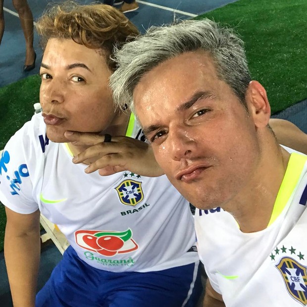 David Brazil e Otaviano Costa (Foto: Reprodução/Instagram)