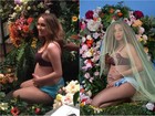 Camilla Luddington faz ensaio de grávida parecido com o de Beyoncé