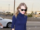 Taylor Swift usa roupa justa e aparenta estar mais magra