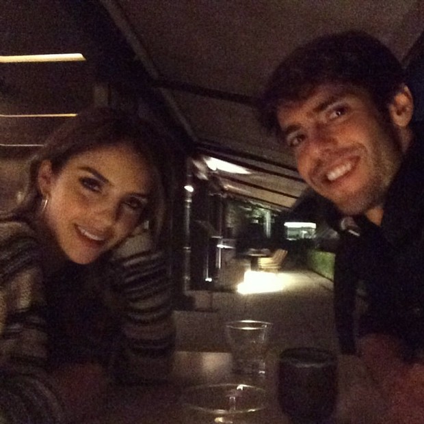 Carol Celico e Kaká têm jantar romântico (Foto: Instagram/ Reprodução)