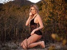 Ariane Cerqueira, namorada de Max Porto, posa sensual: 'Não tenho pudor'