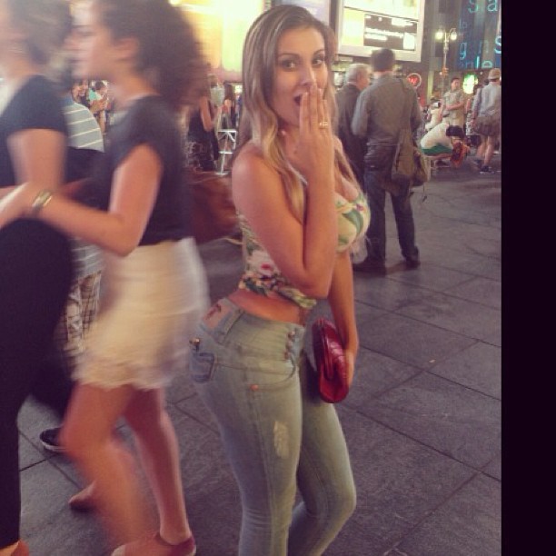 Andressa Urach em Nova York, nos Estados Unidos (Foto: Instagram/ Reprodução)
