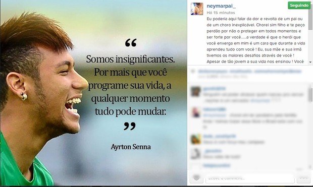 Pai do Neymar (Foto: Reprodução/ Instagram)