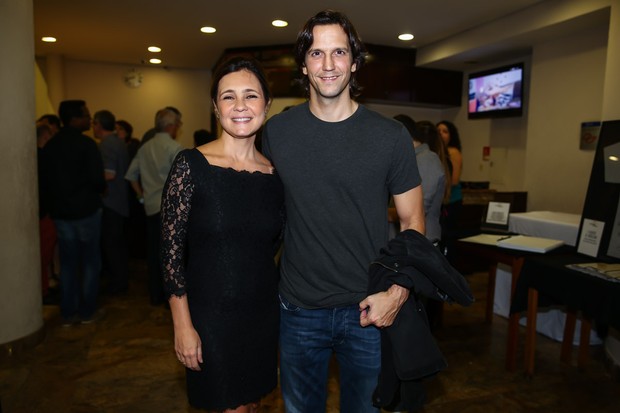 Adriana Esteves e Vladmir Britcha (Foto: Manuela Scarpa / Photo Rio News )