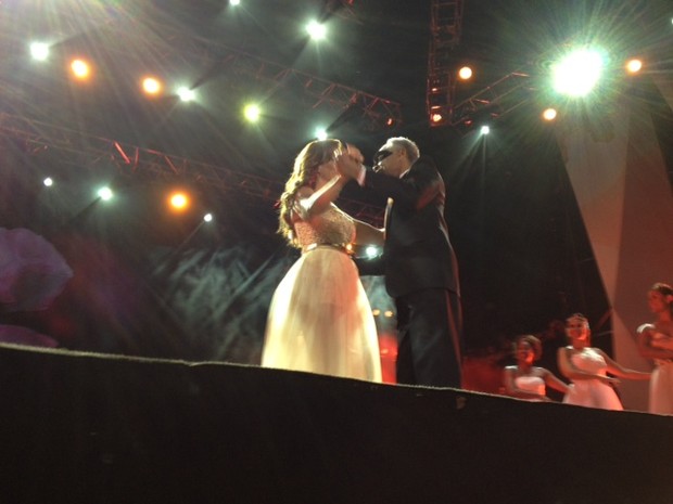 Ivete Sangalo se apresenta com Gilberto Gil no Festival de Verão de Salvador, na Bahia (Foto: EGO)