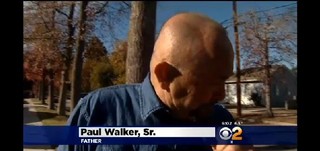 Pai de Paul Walker (Foto: Reprodução /  CBS)