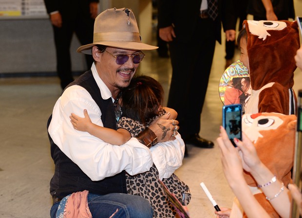 Johnny Depp (Foto: Agência/ AFP)