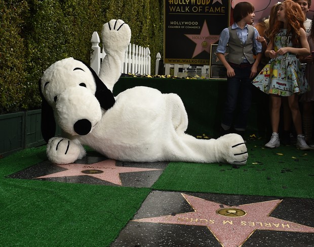 Snoopy (Foto: ROBYN BECK / AFP)