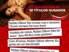 Núbia Óliiver e seus 10 títulos mais ousados e picantes no EGO