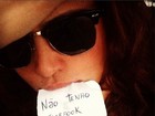 Nanda Costa reclama de fake na internet: 'Não tenho Facebook'