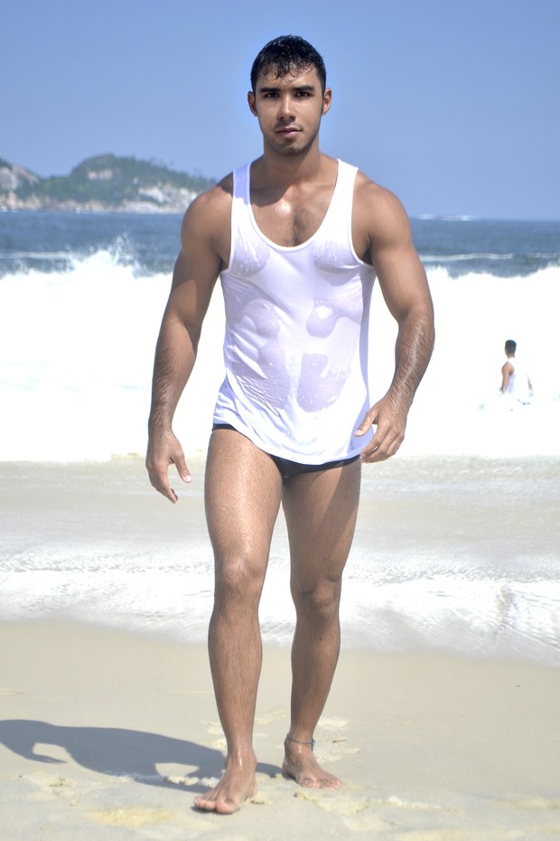 Marcos Vinicios - candidato Mister Universo Cidade do Rio  (Foto: Dan Nascimento / DGN Assessoria)