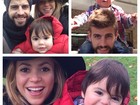 Shakira publica foto fofa de momento de diversão com a família