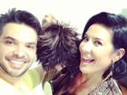 Após críticas, cabeleireiro de Scheila Carvalho revela trote com peruca