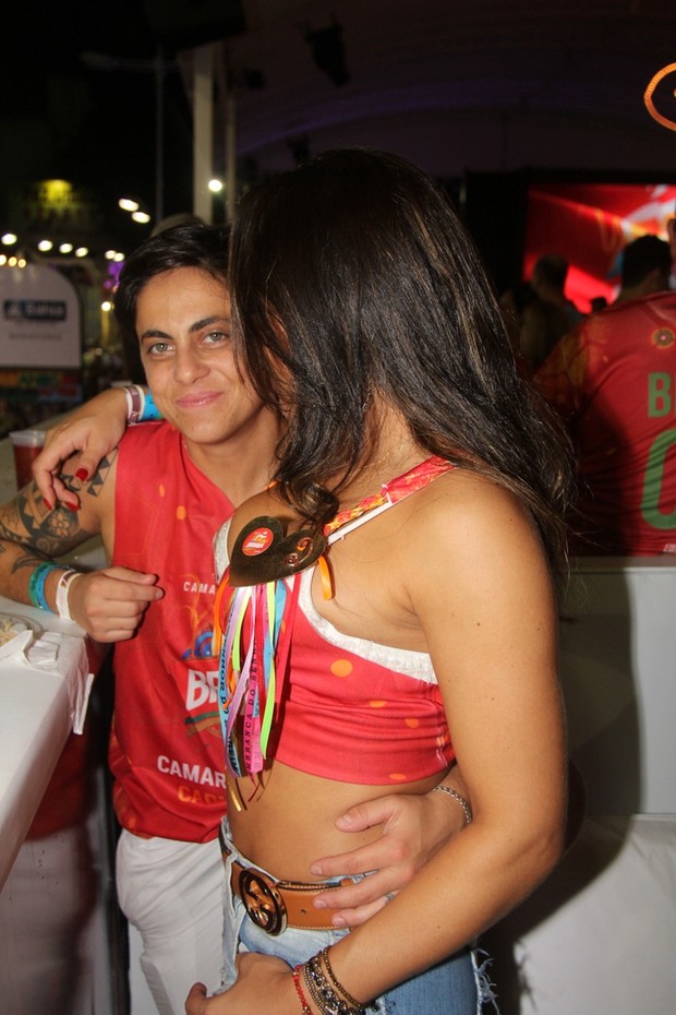 Thammy Miranda e a namorada Andressa Ferreira (Foto: Wesley Costa / AgNews)