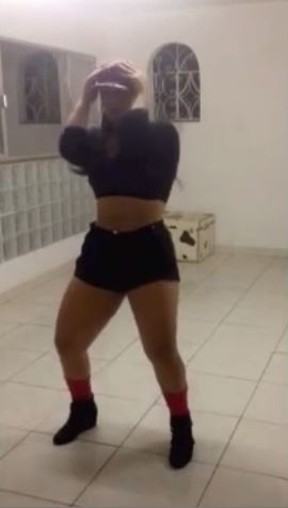 Andressa Soares, a Mulher Melancia (Foto: Video/Reprodução)
