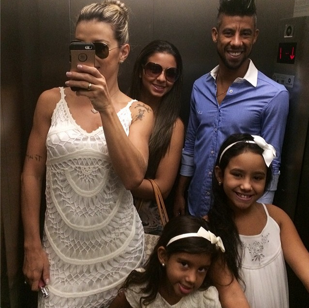 Família do Léo moura (Foto: Instagram/Reprodução)