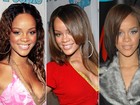 Platinado, vermelho, joãozinho... No aniversário de Rihanna, relembre os cabelos já usados pela cantora