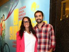 Fernanda Rodrigues e Ricardo Pereira prestigiam peça no Rio