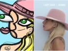 Lady Gaga se interessa em comprar quadro pintado por artista brasileiro 