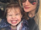 Mirella Santos posta foto com a filha e a menina rouba a cena com gracinha