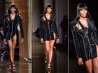 Veja os looks do desfile de alta-costura da Versace, que teve Naomi Campbell na passarela