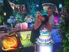 Flávia Alessandra e Otaviano Costa comemoram aniversário da filha Olivia