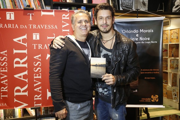 Orlando Morais e João Vicente (Foto: Roberto Filho / AgNews)