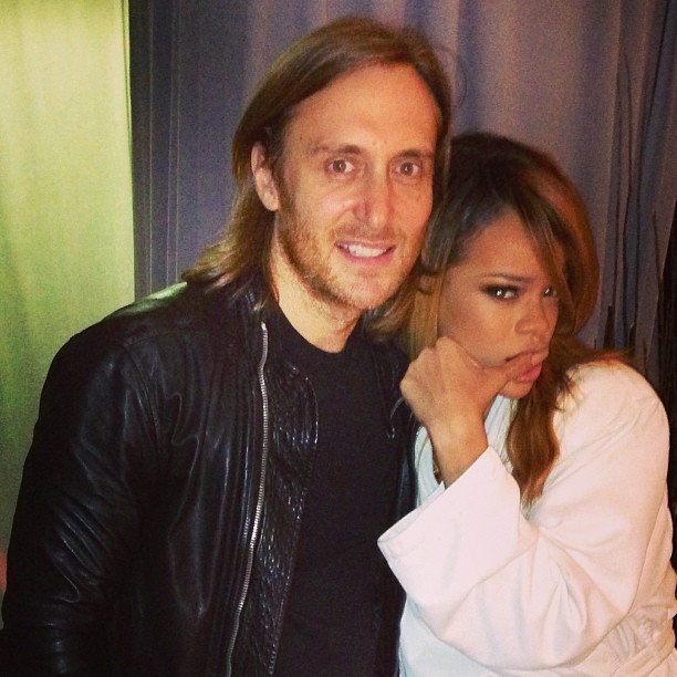 David Guetta e Rihanna (Foto: Instagram/ Reprodução)