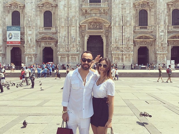 Yan Acioli e Carol Celico (Foto: Reprodução / Instagram)