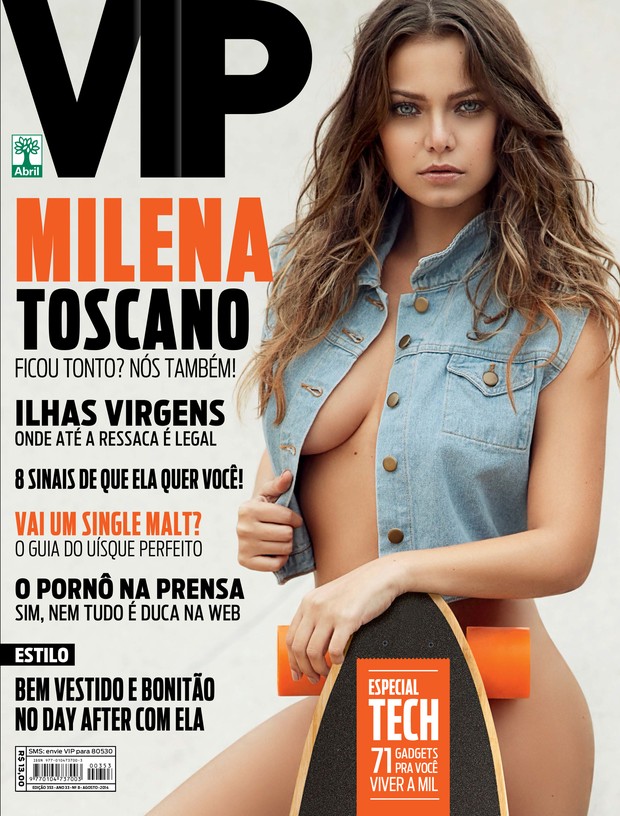 Milena Toscano (Foto: André Passos/Revista VIP)