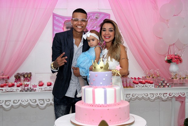 Mc Duduzinho festeja primeiro aniversário de sua filha, Lara  (Foto: Daniel Pinheiro/CI Produções - Divulgação)