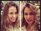 Andréia Sorvetão mostra antes e depois de visual produzido