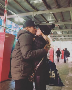 André Gonçalves e Danielle Winits em Nova York, nos Estados Unidos (Foto: Instagram/ Reprodução)