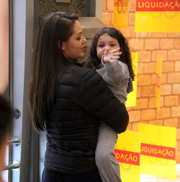 Tania Mara e filha Maysa (Foto: Marcus Pavão/AgNews)