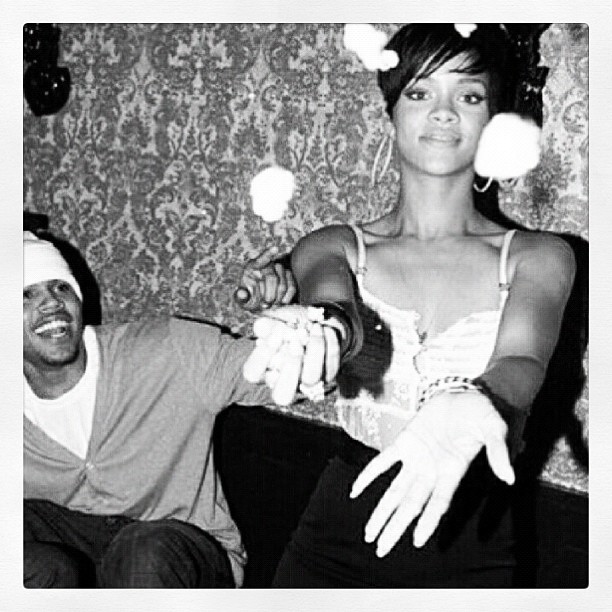 Rihanna posta foto de seu aniversário de 20 anos (Foto: Instagram)