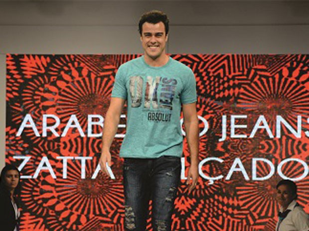 Joaquim Lopes em evento de moda em São Paulo (Foto: Divulgação)