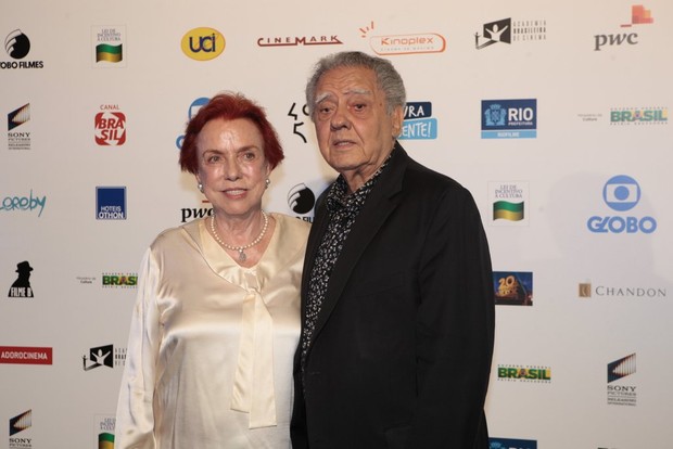 Prêmio do Cinema Brasileiro  - Luis Carlos e Luci Barreto (Foto: Isac Luz / EGO)