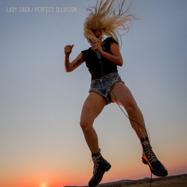 Capa do single Perfect Illusion de Lady Gaga (Foto: Reprodução/Twitter)