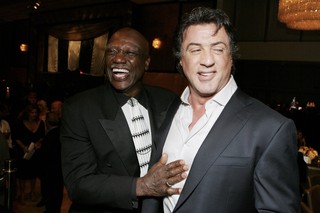 Tony Burton e Sylvester Stallone (Foto: Getty Images)